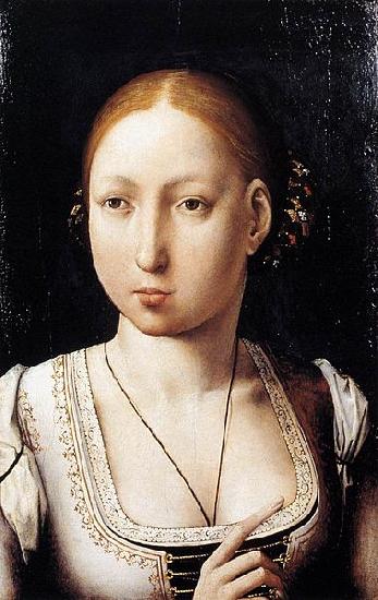 Juan de Flandes Portrait of Joan the Mad oil painting image